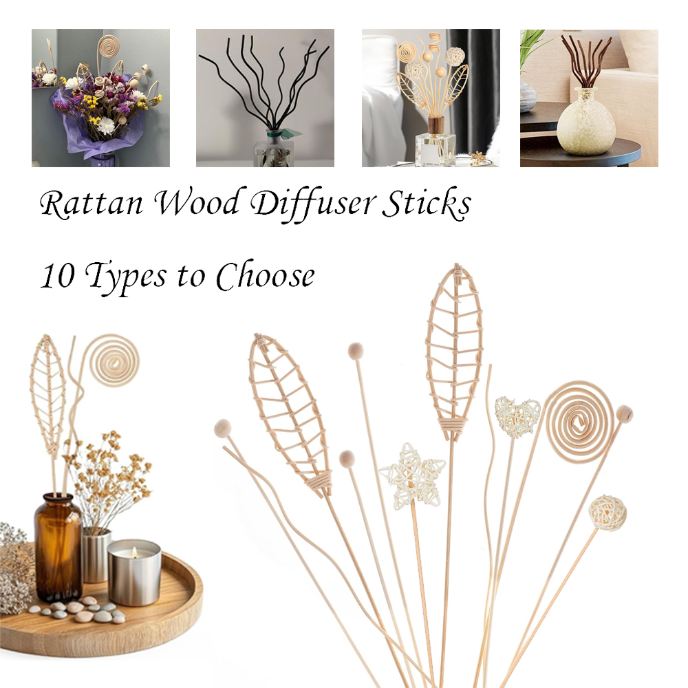 Home Fragrance Reed Diffuser Refill - 5/15 шт. длинные волнистые тростниковые диффузоры