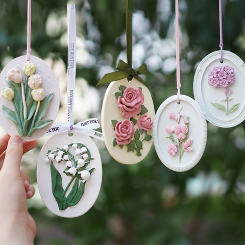 Diffuser Necklace Locket - Большая силиконовая форма для цветов для