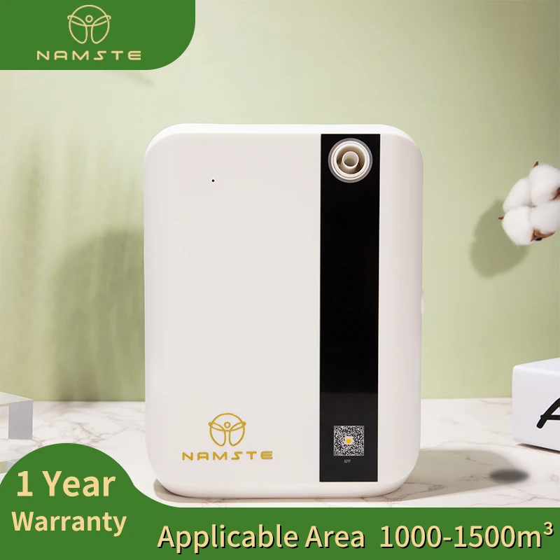 Home Fragrance Electric Diffuser - Аромадиффузор NAMSTE 1500м³ с Bluetooth, емкость