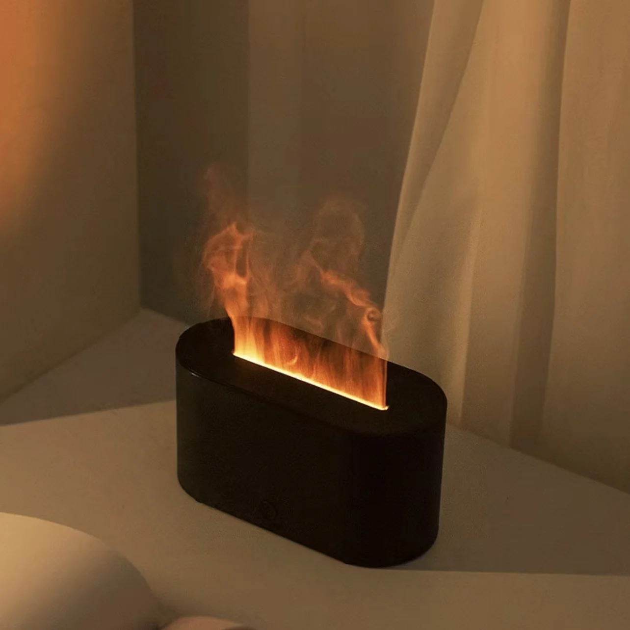 Home Fragrance Device - Увлажнитель-ароматизатор воздуха с эффектом пламени, мини-диффузор