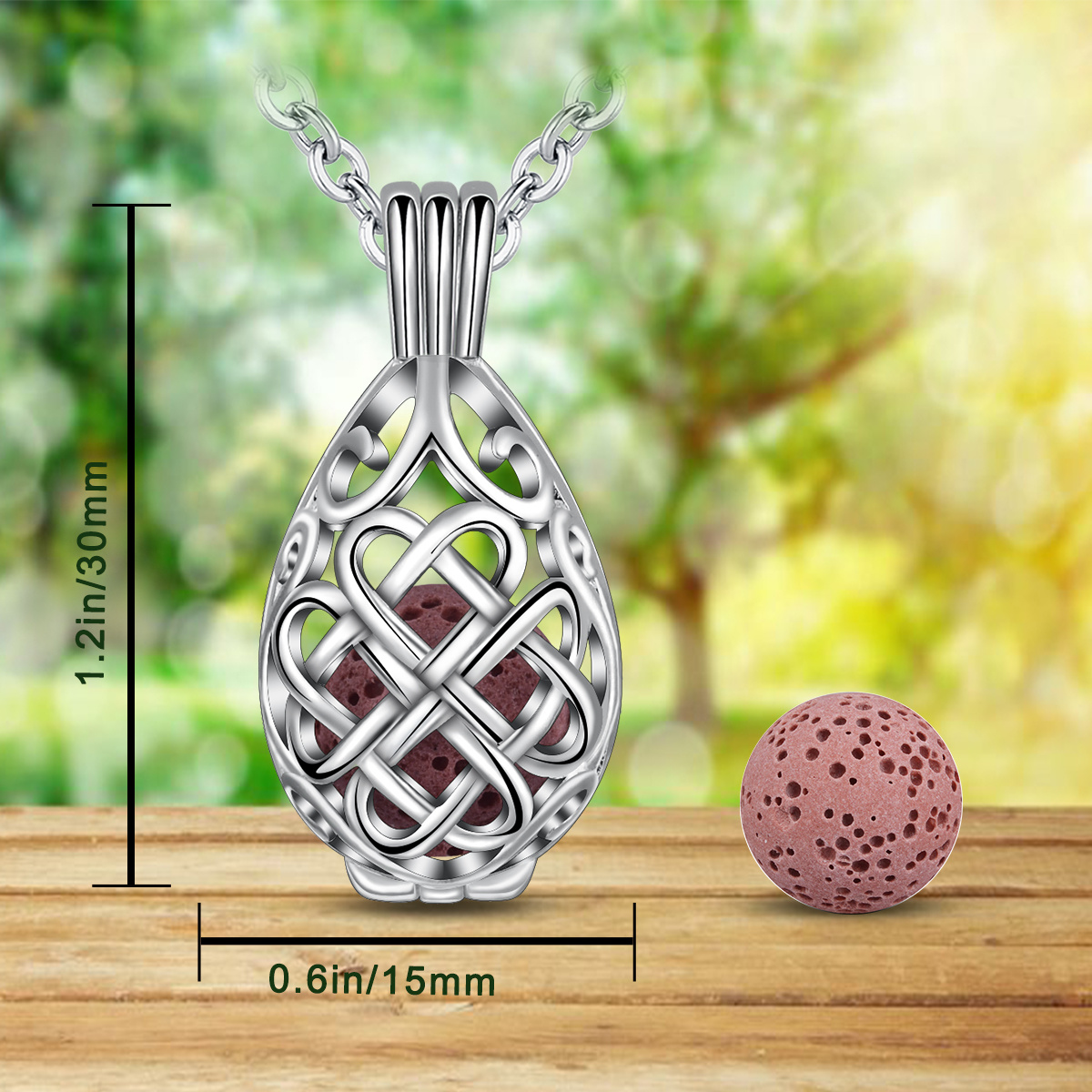 EUDORA Новый 12 мм ароматерапи – обзор и цена Diffuser Necklace Locket