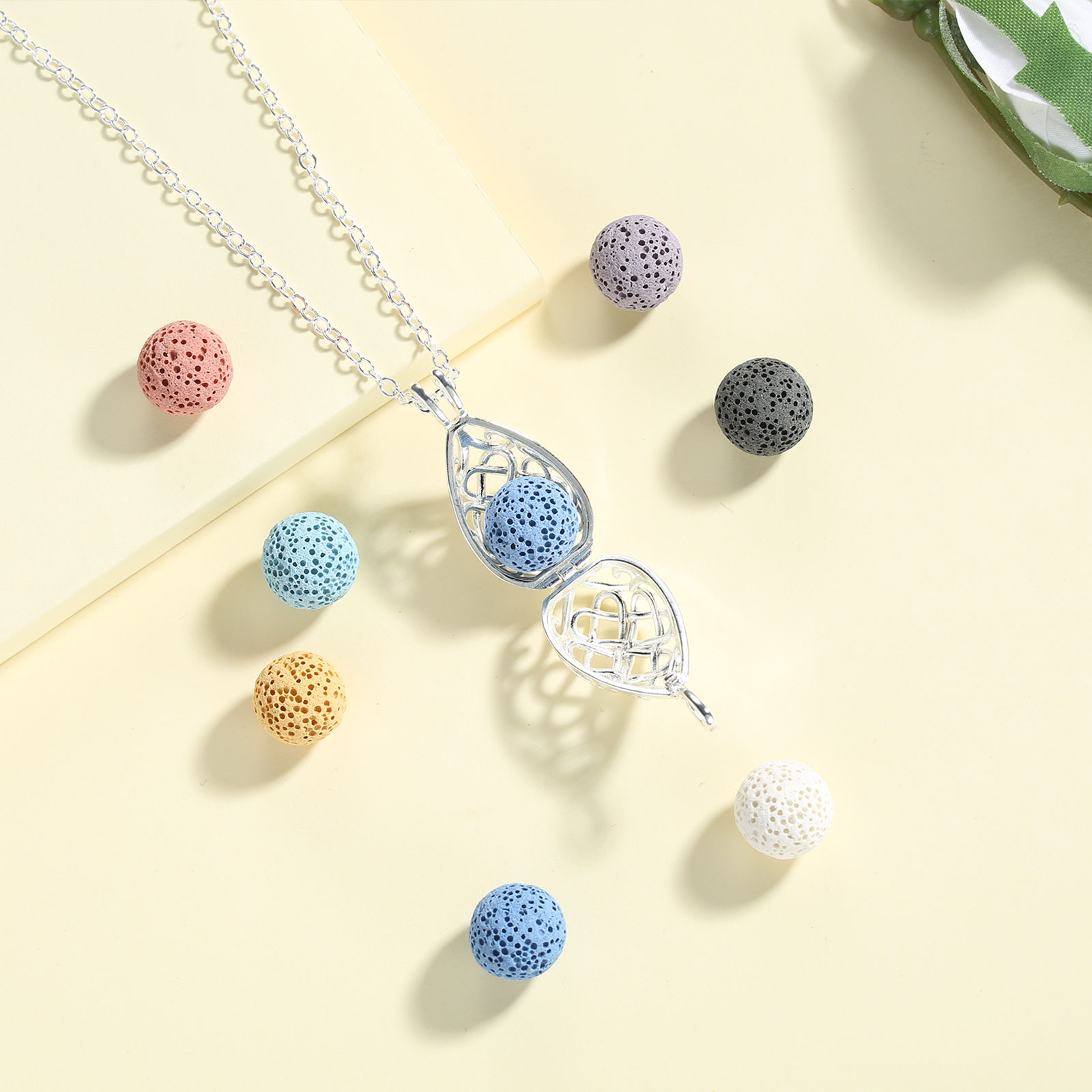 EUDORA Новый 12 мм ароматерапи – обзор и цена Diffuser Necklace Locket