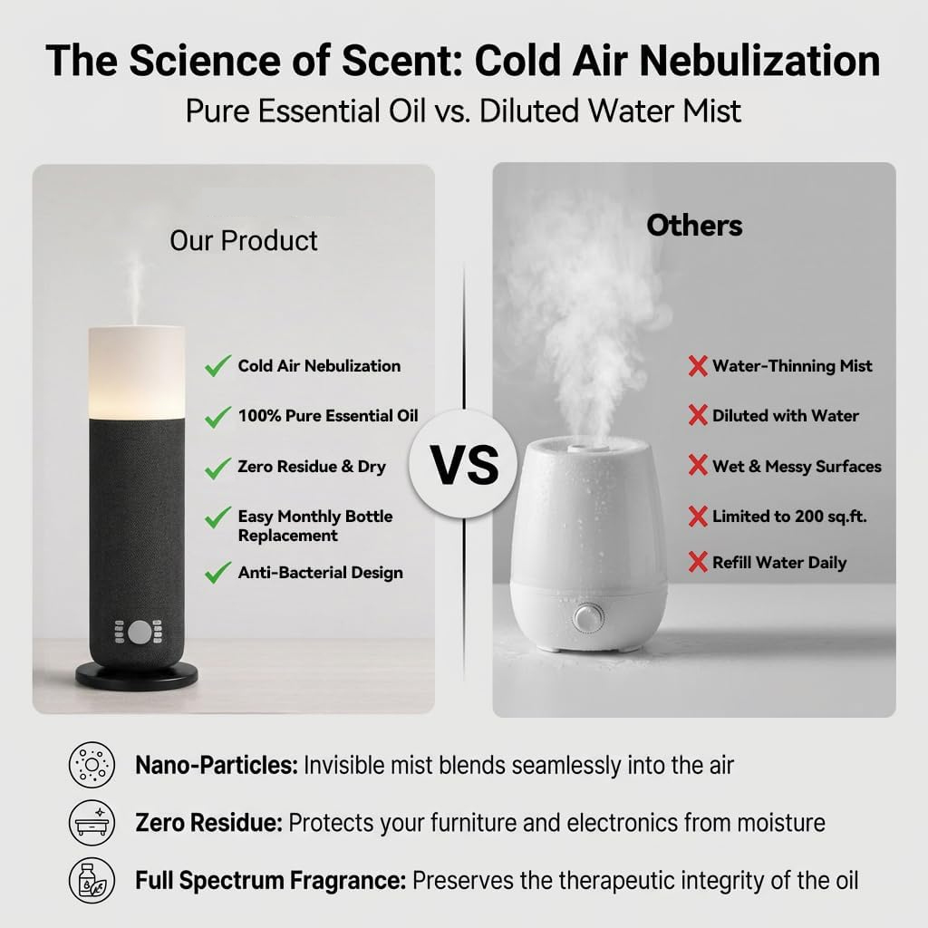 Аромадиффузор NAMSTE 120 мл To – обзор и цена Home Fragrance Electric Diffuser